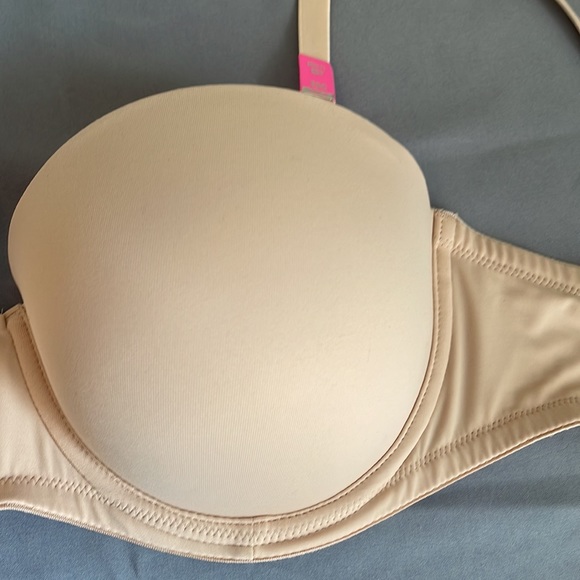 NWT Pink by Victoria’s Secret Where Everywhere Multi-Way Push-Up Cream 36C - Picture 10 of 13